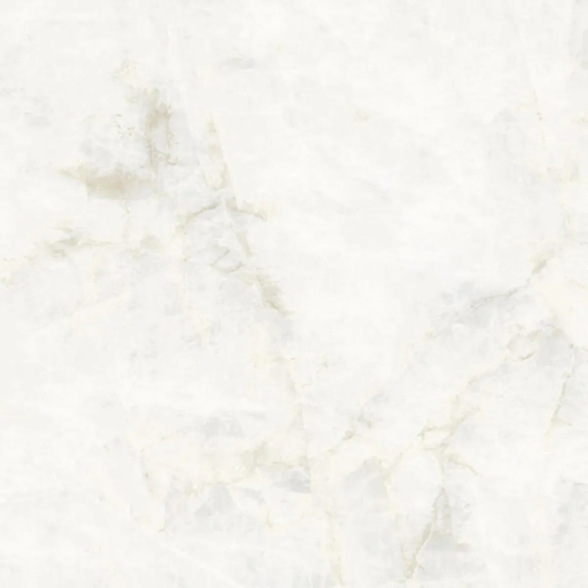 Closeup image of Panoramic Porcelain Surfaces Opalite White Porcelain countertop slab