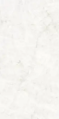 Image of installed Panoramic Porcelain Surfaces Opalite White Porcelain countertops