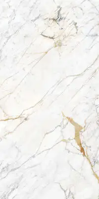 Closeup image of Panoramic Porcelain Surfaces Diamond Mine White Porcelain countertop slab
