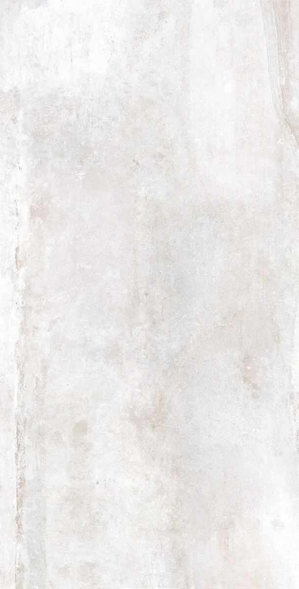 Image of installed Panoramic Porcelain Surfaces Blanc Cream Porcelain countertops