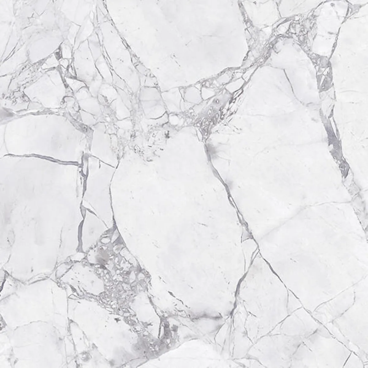 Closeup image of Panoramic Porcelain Surfaces White Jade White Porcelain countertop slab
