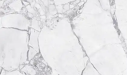 Closeup image of Panoramic Porcelain Surfaces White Jade White Porcelain countertop slab