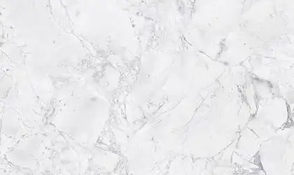 Image of installed Panoramic Porcelain Surfaces White Jade White Porcelain countertops