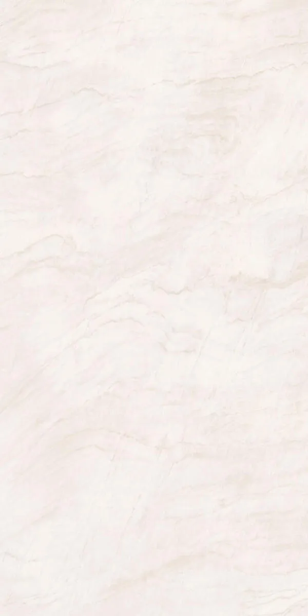 Image of installed Panoramic Porcelain Surfaces Moonstone Cream Porcelain countertops