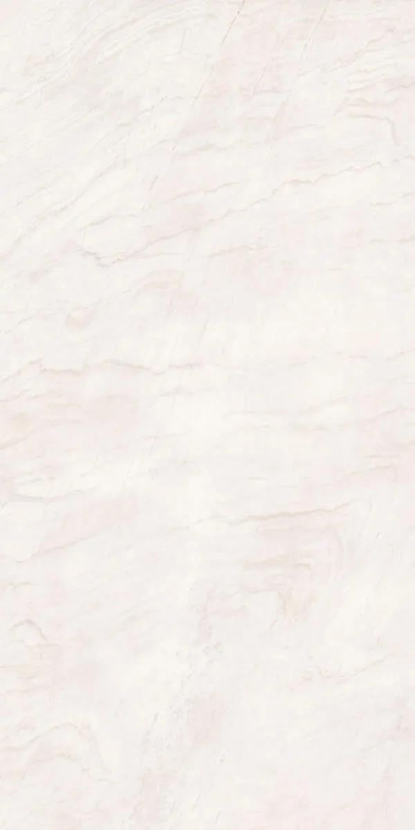 Image of installed Panoramic Porcelain Surfaces Moonstone Cream Porcelain countertops