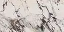 Image of installed Panoramic Porcelain Surfaces Calacatta Aries White Porcelain countertops