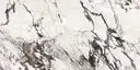 Image of installed Panoramic Porcelain Surfaces Calacatta Aries White Porcelain countertops