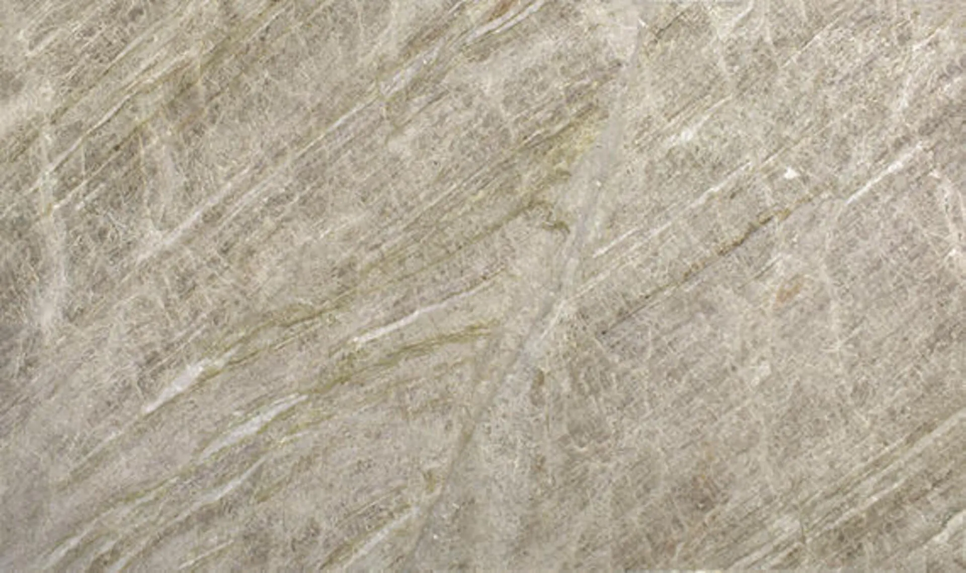 Closeup image of Taj Mallorca Grey Quartzite countertop slab