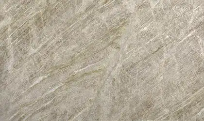 Closeup image of Taj Mallorca Grey Quartzite countertop slab Stone Countertop