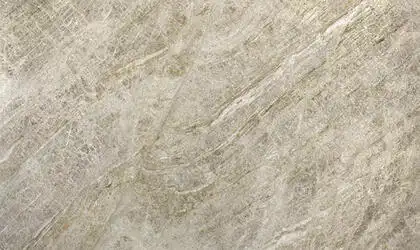 Image of installed Taj Mallorca Grey Quartzite countertops