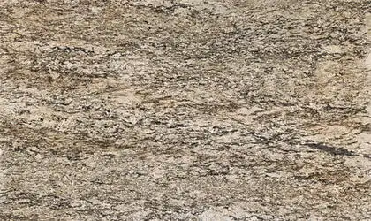 Closeup image of Bianco Lucre Beige Granite countertop slab Stone Countertop