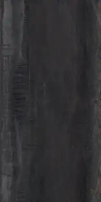 Closeup image of Panoramic Porcelain Surfaces Obsidian Black Porcelain countertop slab