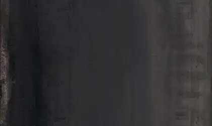 Image of installed Panoramic Porcelain Surfaces Obsidian Black Porcelain countertops