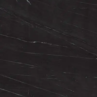 Closeup image of Black Soapstone Black Soapstone countertop slab