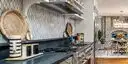 Image of installed Black Soapstone Black Soapstone countertops