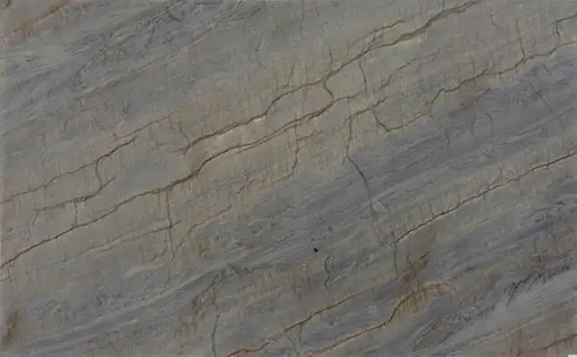 Closeup image of Moreno Grey Quartzite countertop slab