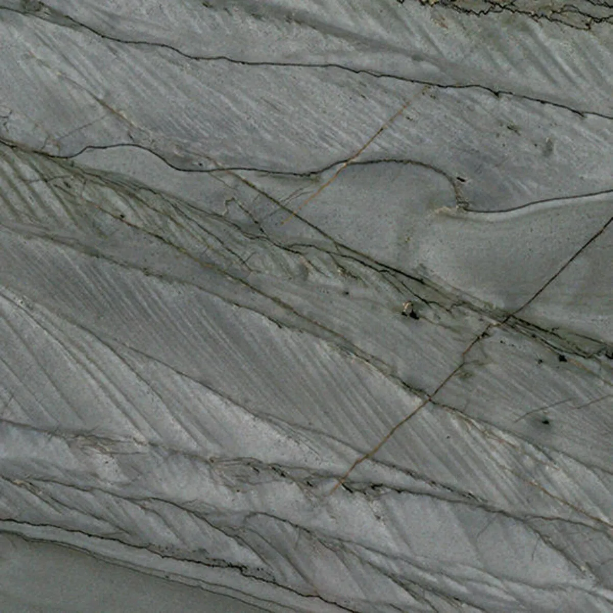 Image of installed Mercury Grey Quartzite countertops
