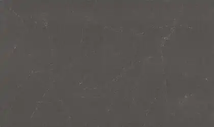 Image of installed ONE Quartz Surfaces Sirius Grey Quartz countertops
