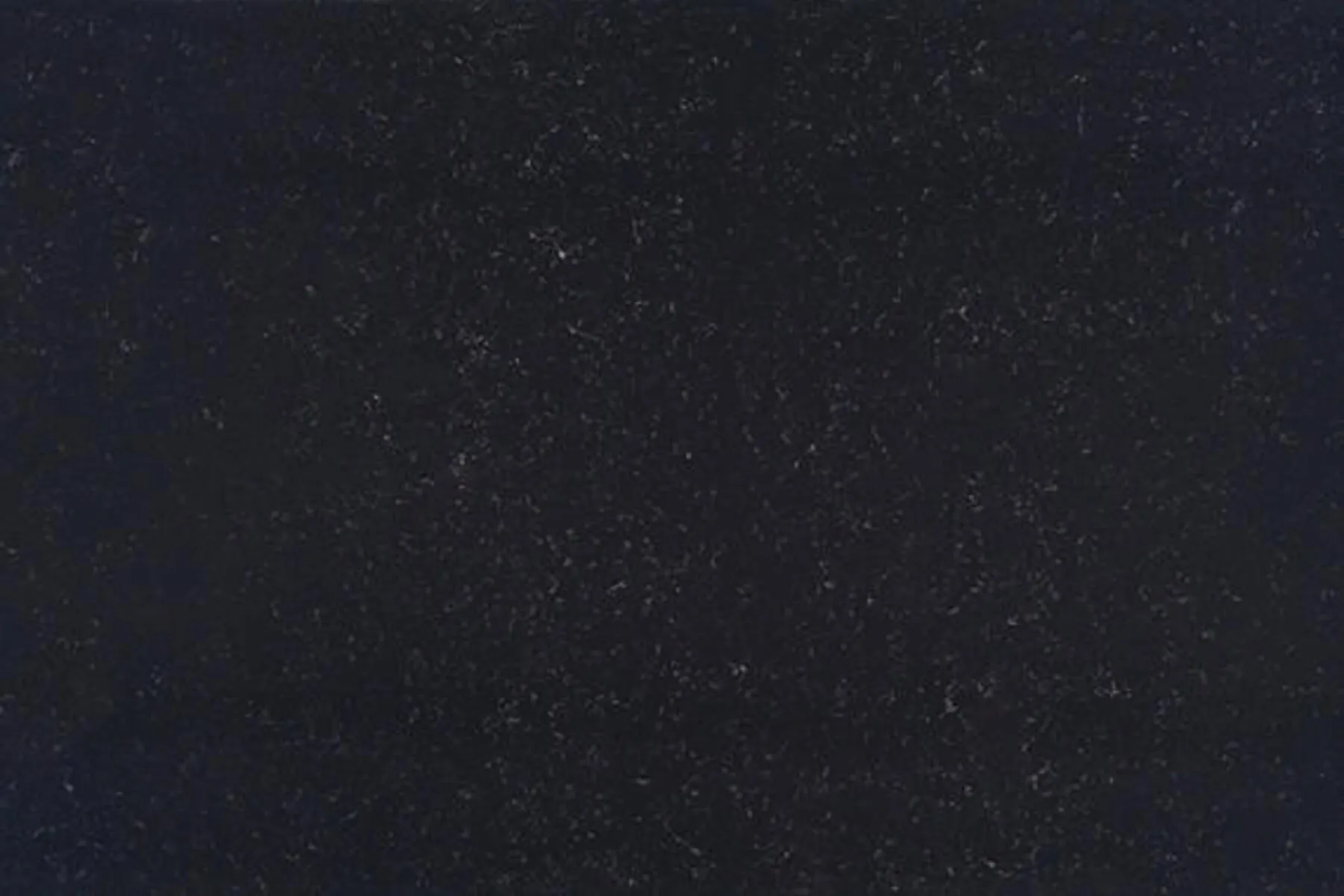 Image of installed ONE Quartz Surfaces Nightfall Black Quartz countertops