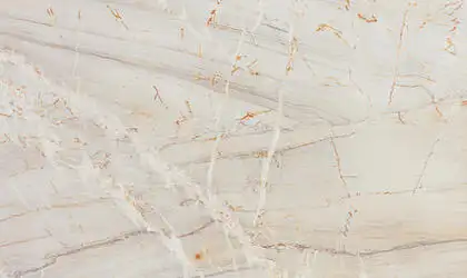 Closeup image of Tahitian Cream Cream Quartzite countertop slab