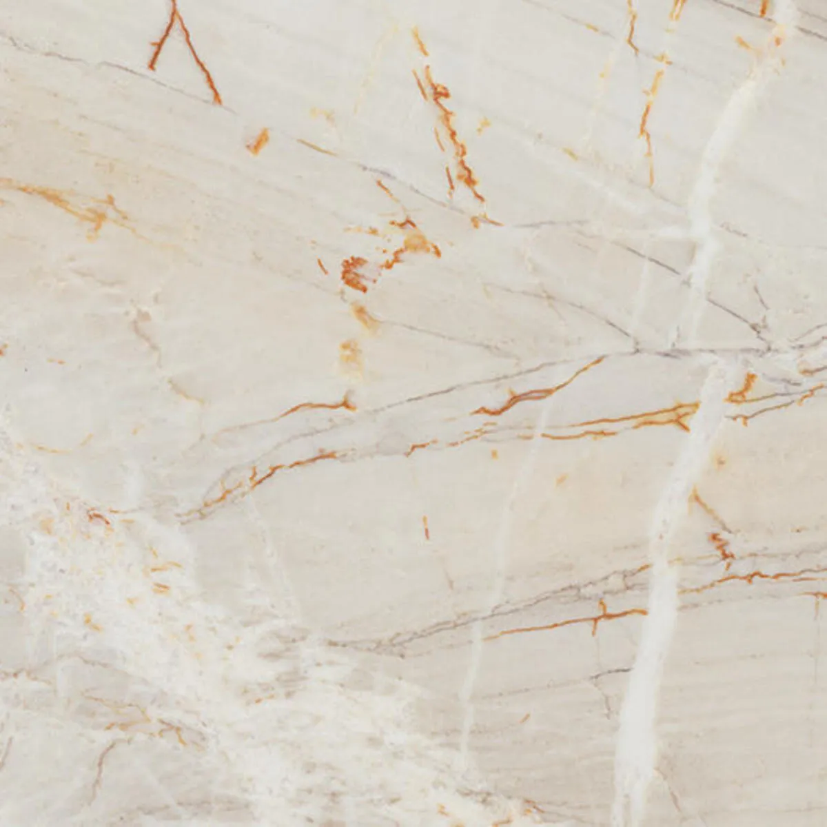 Image of installed Tahitian Cream Cream Quartzite countertops