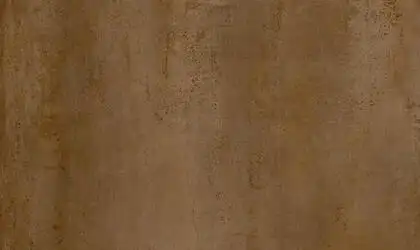 Image of installed Panoramic Porcelain Surfaces Brass Brown Porcelain countertops