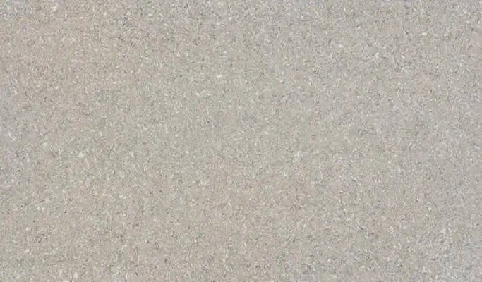 Closeup image of ONE Quartz Surfaces Aspen Grey Beige Quartz countertop slab