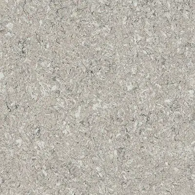 Image of installed ONE Quartz Surfaces Aspen Grey Beige Quartz countertops