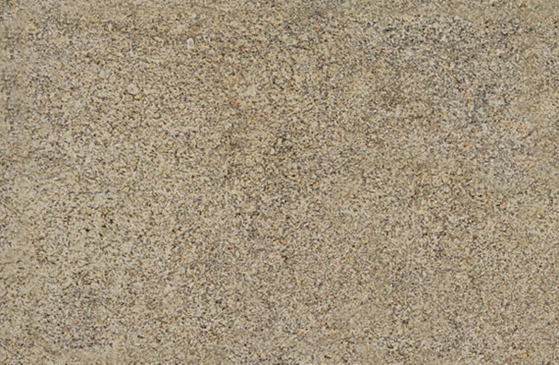 Image of installed Santa Cecilia Beige Granite countertops