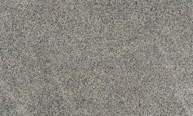 Image of installed Azul Platino Grey Granite countertops