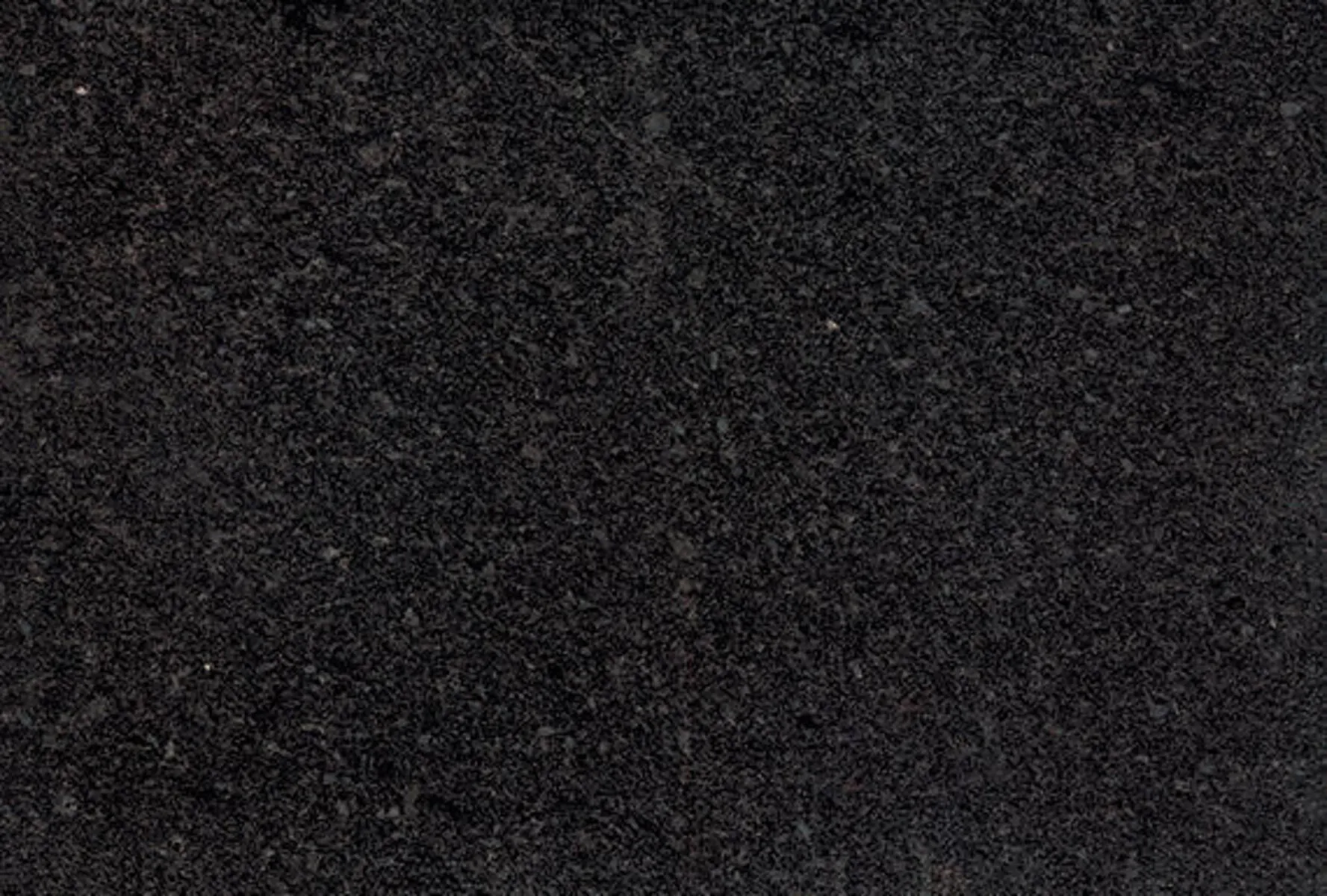 Image of installed Silver Pearl Black Granite countertops