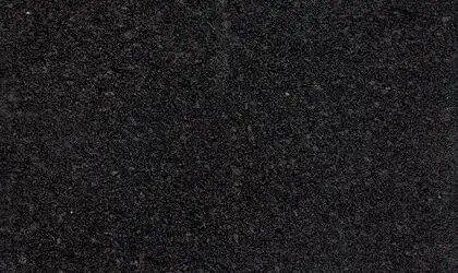 Image of installed Silver Pearl Black Granite countertops