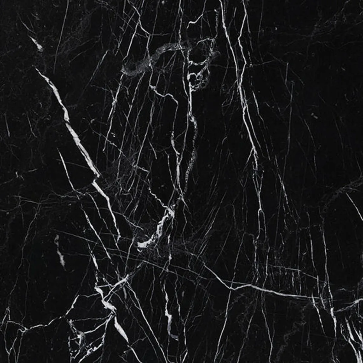 Closeup image of Panoramic Porcelain Surfaces Anthracite Black Porcelain countertop slab