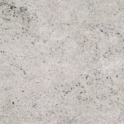 Closeup image of Cotton White Beige Granite countertop slab