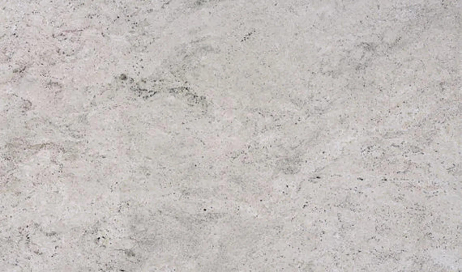 Image of installed Cotton White Beige Granite countertops