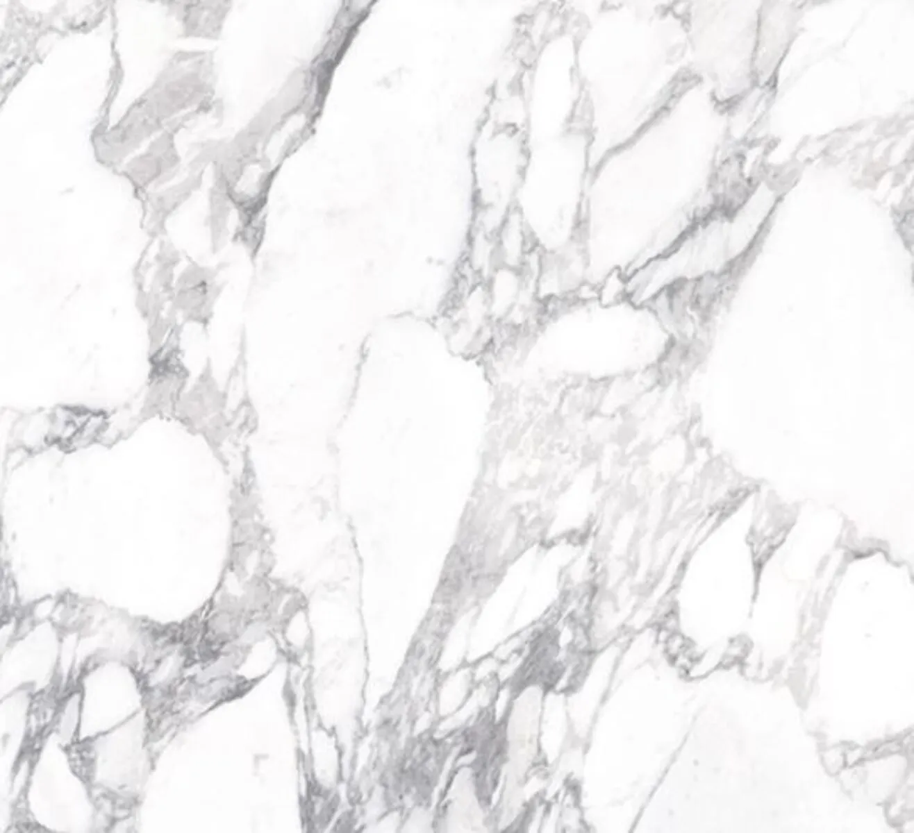Closeup image of Infinity Calacatta Magnificent Vein Tech White Porcelain countertop slab
