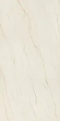 Closeup image of Infinity Calacatta Brasile Cream Porcelain countertop slab