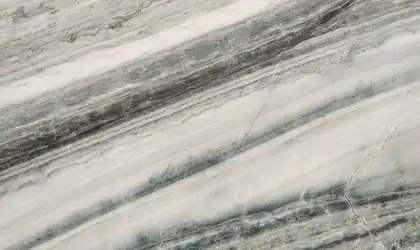 Closeup image of Polaris Grey Quartzite countertop slab