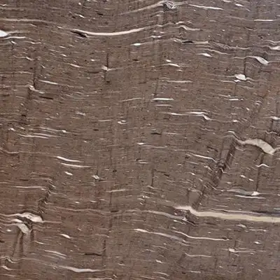 Closeup image of Cygnus Brown Granite countertop slab