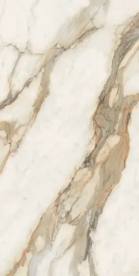 Image of Infinity Calacatta Hermitage Cream Porcelain countertop slab
