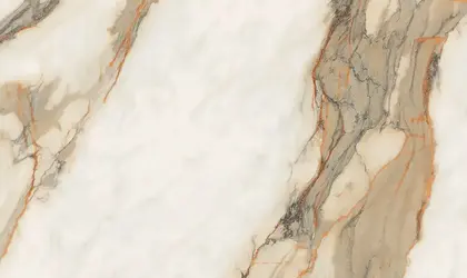 Image of Infinity Calacatta Hermitage Cream Porcelain countertop slab