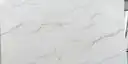 Closeup image of Luce Di Luna 1st Choice White Quartzite countertop slab