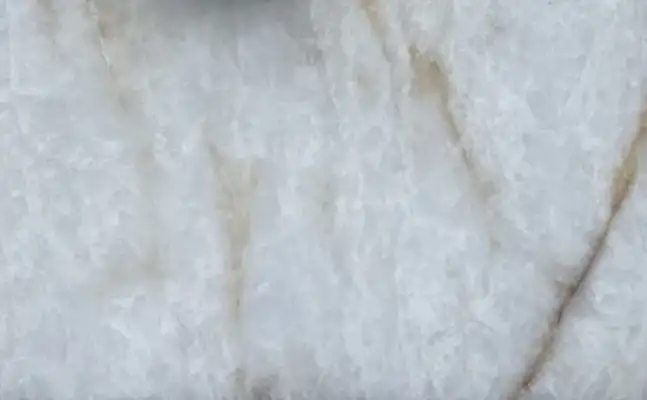 Image of Crystallo Lumix White Quartzite countertop slab