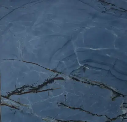 Image of Blue Cascade Blue Quartzite countertop slab