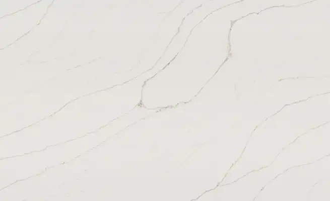 Image of Q Quartz Calacatta Dante White Quartz countertop slab