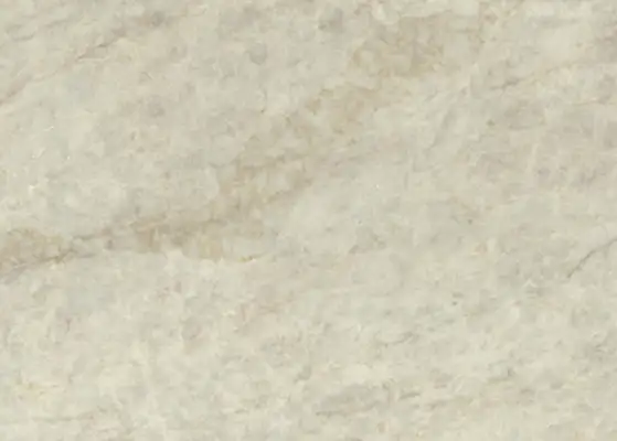 Closeup image of Viatera Taj Duna Cream Quartz countertop slab