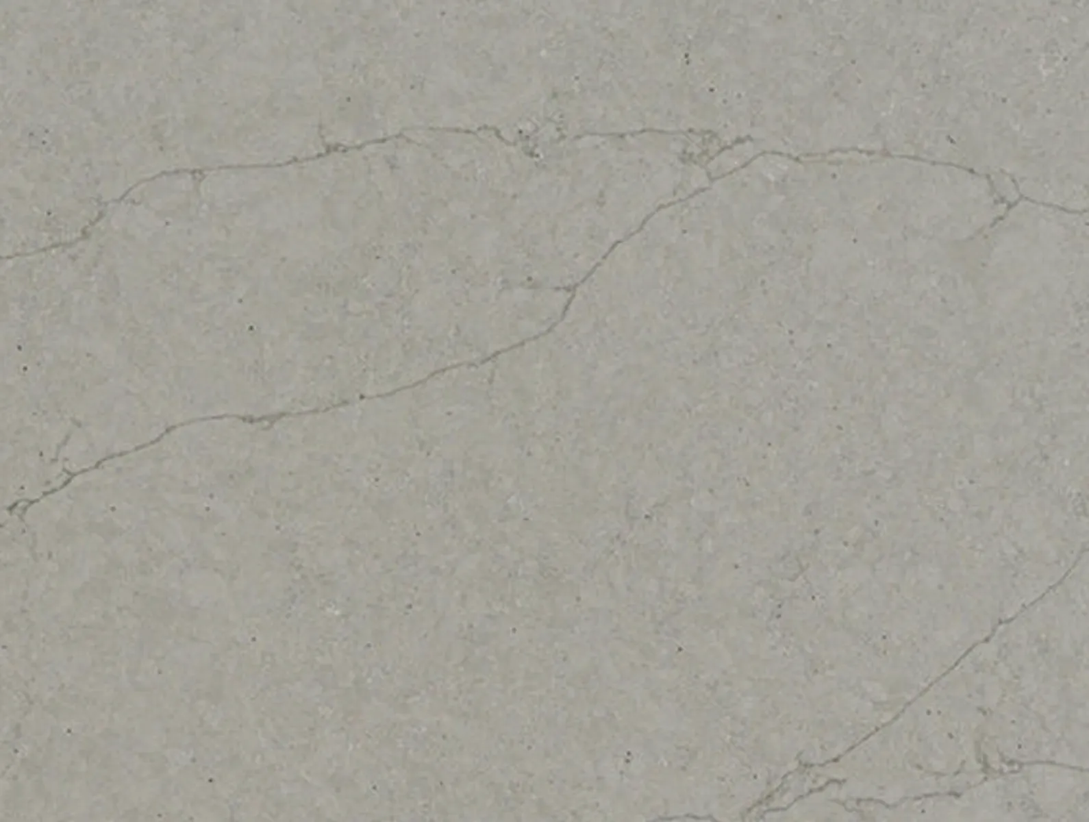 Closeup image of Daltile Noble Grey Grey Quartz countertop slab