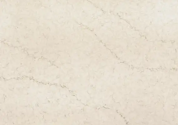 Image of Stratus Quartz Nova Taj Cream Quartz countertop slab