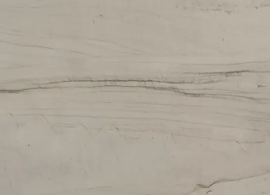 Closeup image of Calacatta Boheme White Quartzite countertop slab