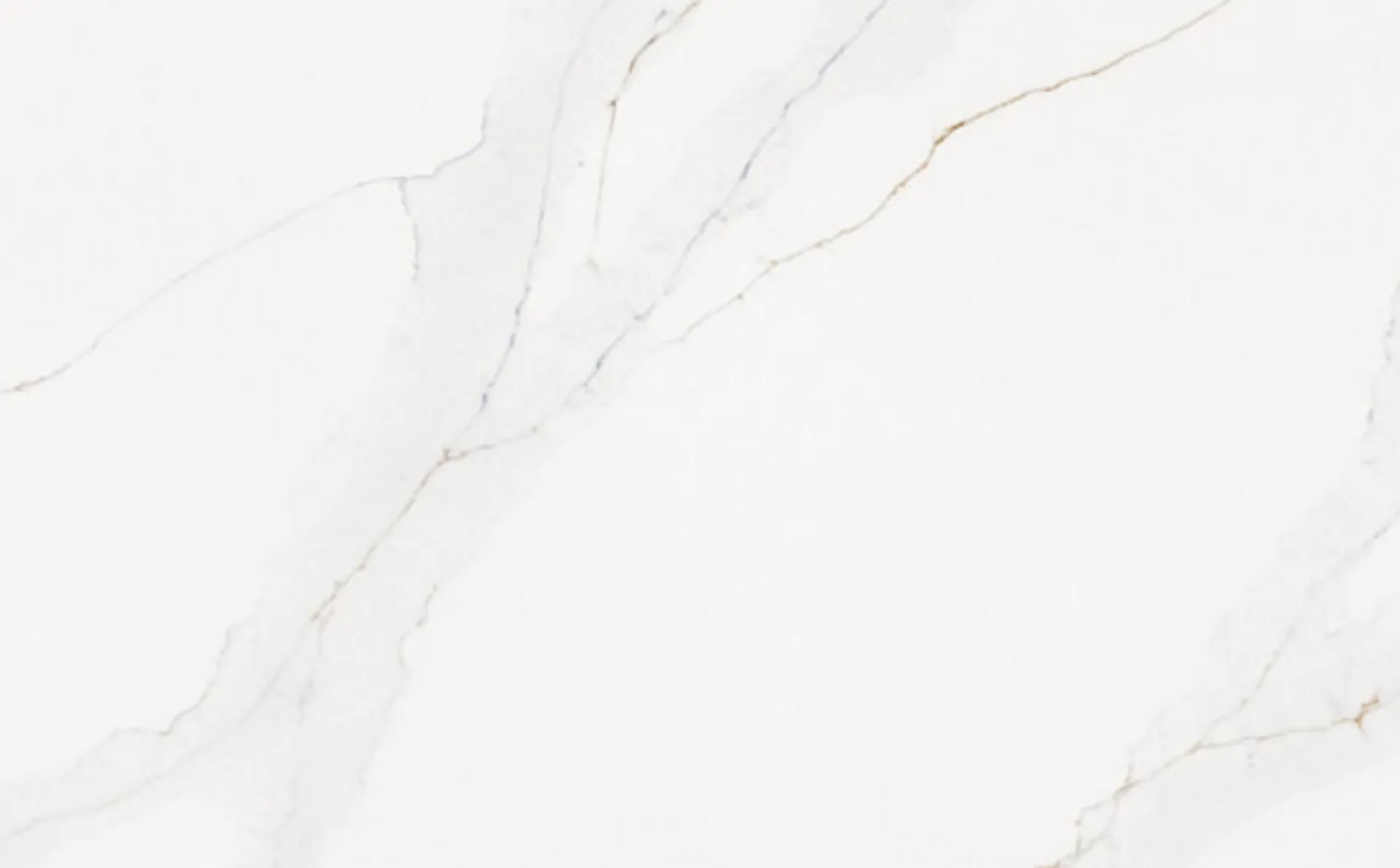 Closeup image of Stratus Quartz Calacatta Athena White Quartz countertop slab